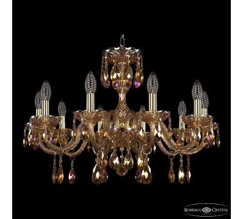 Подвесная люстра Bohemia Ivele Crystal 117/10/240 G M777 Подвесная люстра Bohemia Ivele Crystal 117/10/240 G M777
