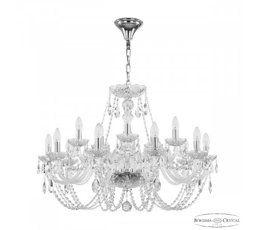 Подвесная люстра Bohemia Ivele Crystal 101/10+5/300 Ni