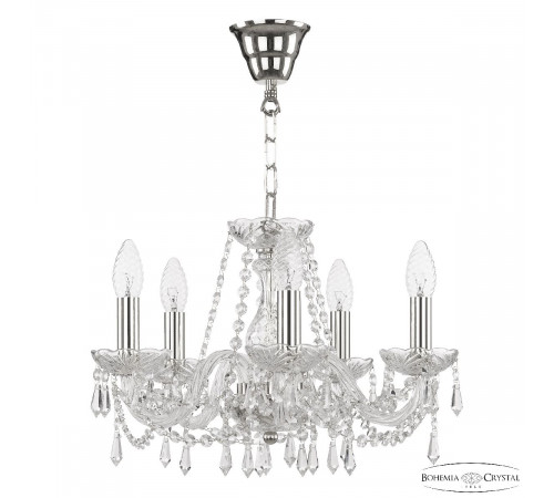 Подвесная люстра Bohemia Ivele Crystal 104/5/141 Ni Подвесная люстра Bohemia Ivele Crystal 104/5/141 Ni