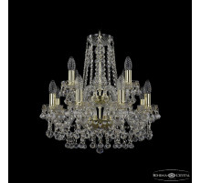 Подвесная люстра Bohemia Ivele Crystal 1409/8+4/160/2d G