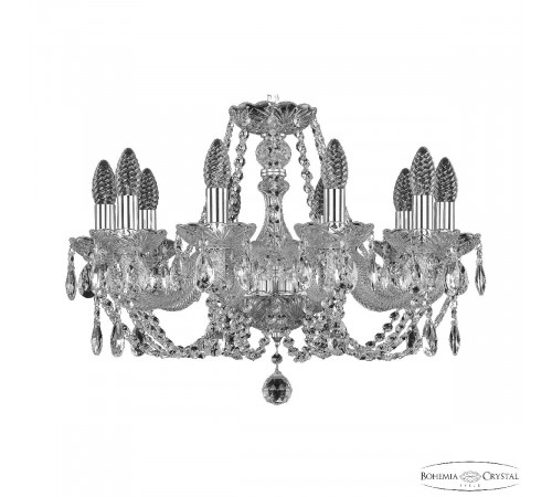 Подвесная люстра Bohemia Ivele Crystal 101/10/195 Ni Подвесная люстра Bohemia Ivele Crystal 101/10/195 Ni
