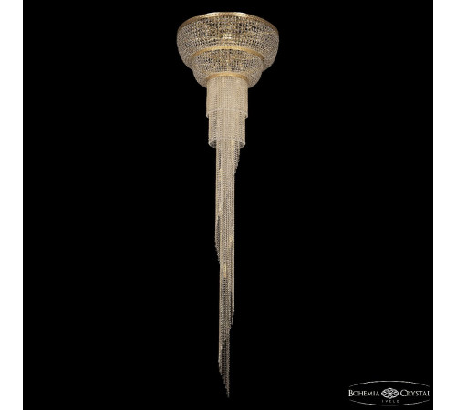 Каскадная люстра Bohemia Ivele Crystal 83231/100IV-350 G