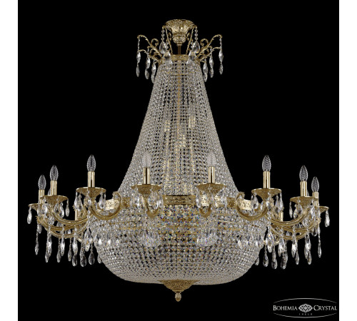 Потолочная люстра Bohemia Ivele Crystal 2111H208/16/135IV/Y1 G Потолочная люстра Bohemia Ivele Crystal 2111H208/16/135IV/Y1 G