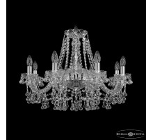Подвесная люстра Bohemia Ivele Crystal 1409/8/240 Ni