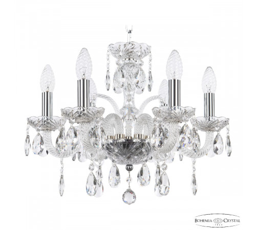 Подвесная люстра Bohemia Ivele Crystal 118/6/141 Ni Подвесная люстра Bohemia Ivele Crystal 118/6/141 Ni