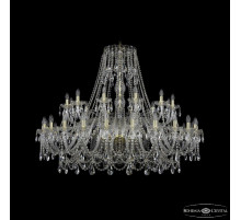 Подвесная люстра Bohemia Ivele Crystal 1411/24+12/530 G