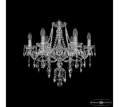 Подвесная люстра Bohemia Ivele Crystal 1415/6/200 Ni