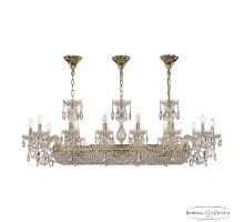 Подвесная люстра Bohemia Ivele Crystal 1453/14/195/1000 G