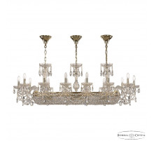 Подвесная люстра Bohemia Ivele Crystal 1453/14/195/1000 G