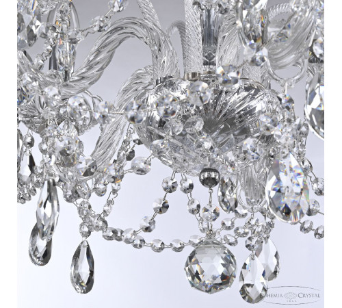 Подвесная люстра Bohemia Ivele Crystal 105/5/141 Ni Подвесная люстра Bohemia Ivele Crystal 105/5/141 Ni