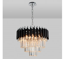 Подвесная люстра Natali Kovaltseva DARIAN 76017/5C CHROME BLACK