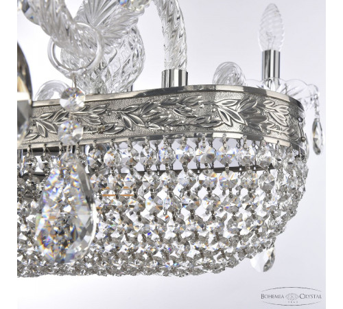 Подвесная люстра Bohemia Ivele Crystal 1452/8/195/800 Ni Подвесная люстра Bohemia Ivele Crystal 1452/8/195/800 Ni