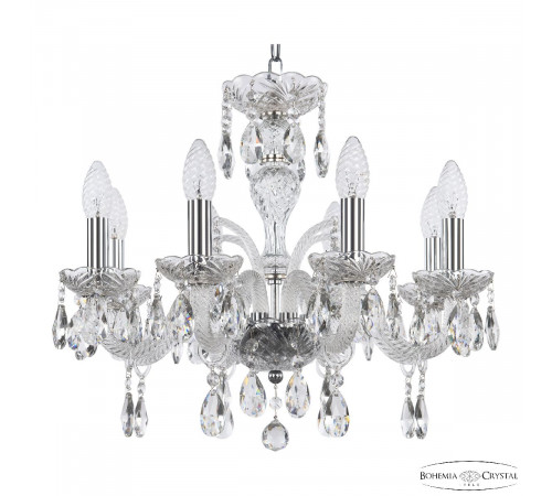 Подвесная люстра Bohemia Ivele Crystal 118/8/165 Ni Подвесная люстра Bohemia Ivele Crystal 118/8/165 Ni