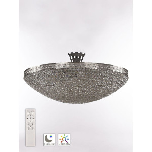 Потолочная люстра Bohemia Ivele Crystal 19321/55IV/LED-DIM Ni
