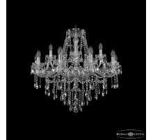 Подвесная люстра Bohemia Ivele Crystal 1415/10+5/300 Ni