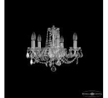 Подвесная люстра Bohemia Ivele Crystal 1402/5/141 Ni Leafs