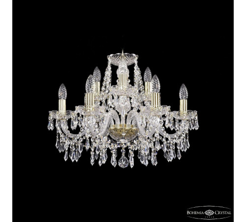 Подвесная люстра Bohemia Ivele Crystal 1403/6+3/195 G Подвесная люстра Bohemia Ivele Crystal 1403/6+3/195 G
