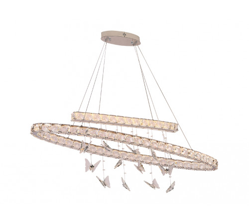 Подвесная люстра Newport 8120/120 oval chrome М0069613 Подвесная люстра Newport 8120/120 oval chrome М0069613