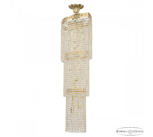 Каскадная люстра Bohemia Ivele Crystal 83303/55IV-100 G