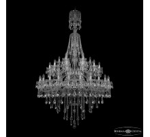Подвесная люстра Bohemia Ivele Crystal 1415/24+12+6/460/XL-213/2d Ni