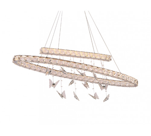 Подвесная люстра Newport 8120/120 oval chrome М0069613 Подвесная люстра Newport 8120/120 oval chrome М0069613