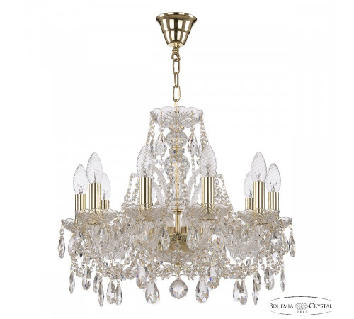 Подвесная люстра Bohemia Ivele Crystal 105/10/165 G Подвесная люстра Bohemia Ivele Crystal 105/10/165 G