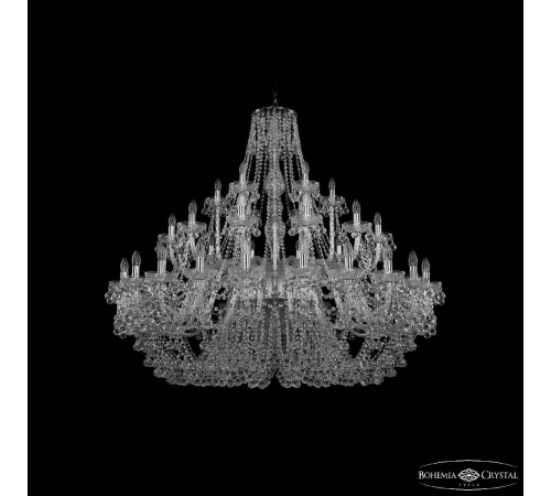 Подвесная люстра Bohemia Ivele Crystal 1409/24+12+6/530 Ni Подвесная люстра Bohemia Ivele Crystal 1409/24+12+6/530 Ni