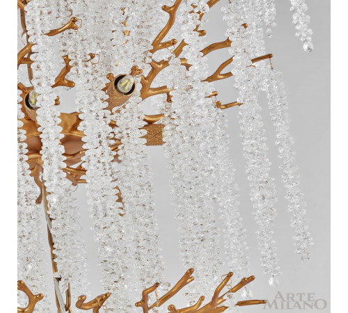 Каскадная люстра Arte Milano Milan 237011/D800/28/A Pa Каскадная люстра Arte Milano Milan 237011/D800/28/A Pa
