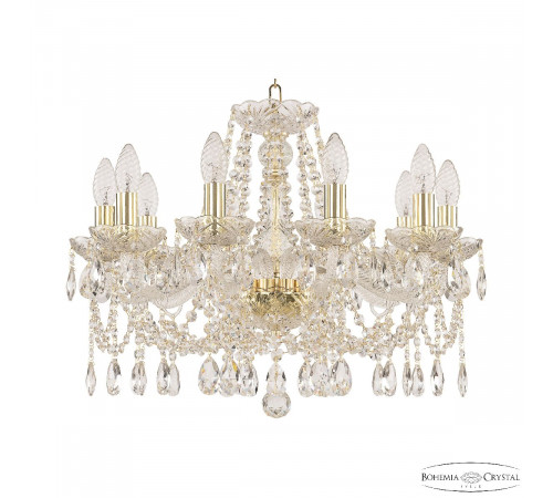 Подвесная люстра Bohemia Ivele Crystal 107/10/200 G Подвесная люстра Bohemia Ivele Crystal 107/10/200 G