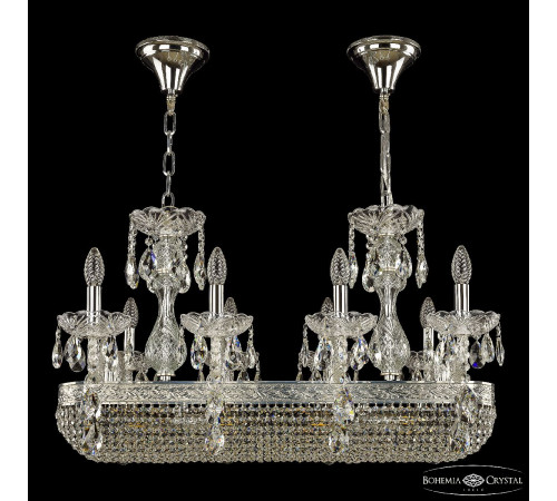 Подвесная люстра Bohemia Ivele Crystal 1452/8/195/800 Ni Подвесная люстра Bohemia Ivele Crystal 1452/8/195/800 Ni