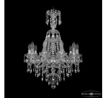 Подвесная люстра Bohemia Ivele Crystal 1415/10/200/XL-76 Ni