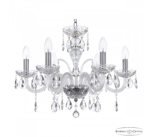 Подвесная люстра Bohemia Ivele Crystal 118/6/195 Ni Подвесная люстра Bohemia Ivele Crystal 118/6/195 Ni
