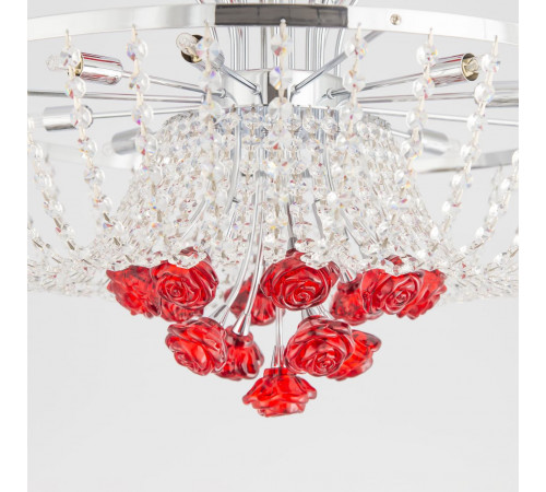 Подвесная люстра Citilux Rosa Rosso EL325P12.2 Подвесная люстра Citilux Rosa Rosso EL325P12.2