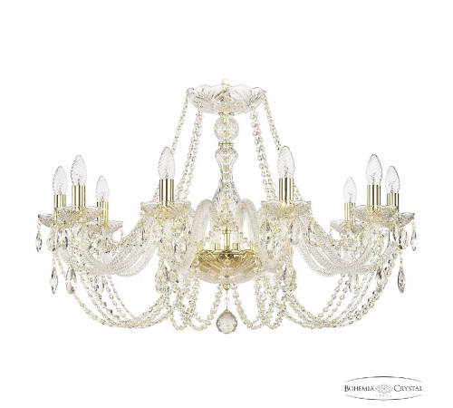 Подвесная люстра Bohemia Ivele Crystal 101/10/300 G Подвесная люстра Bohemia Ivele Crystal 101/10/300 G