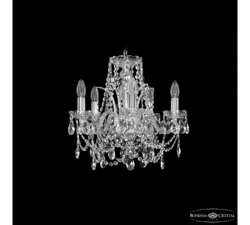 Подвесная люстра Bohemia Ivele Crystal 1411/5/141 Ni