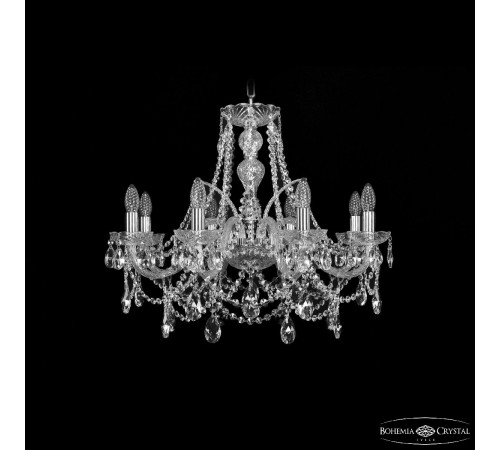 Подвесная люстра Bohemia Ivele Crystal 1411/8/240 Ni