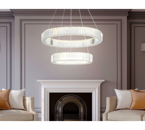 Подвесная светодиодная люстра Ambrella Light Traditional TR5001 Подвесная светодиодная люстра Ambrella Light Traditional TR5001