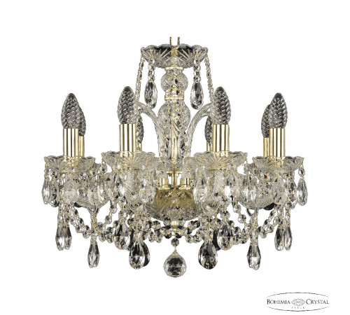 Подвесная люстра Bohemia Ivele Crystal 105/8/141 G Подвесная люстра Bohemia Ivele Crystal 105/8/141 G