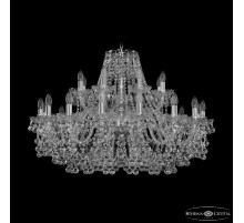 Подвесная люстра Bohemia Ivele Crystal 1409/16+8/360 Ni