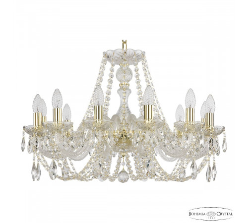 Подвесная люстра Bohemia Ivele Crystal 101/12/240 G Подвесная люстра Bohemia Ivele Crystal 101/12/240 G