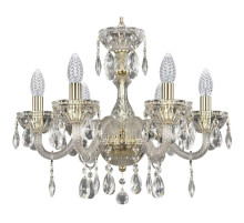 Подвесная люстра Bohemia Ivele Crystal 5417/6/165 G Clear/M-1G