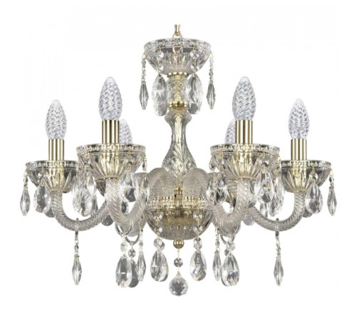 Подвесная люстра Bohemia Ivele Crystal 5417/6/165 G Clear/M-1G Подвесная люстра Bohemia Ivele Crystal 5417/6/165 G Clear/M-1G