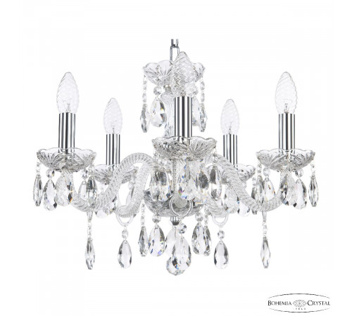 Подвесная люстра Bohemia Ivele Crystal 117/5/141 Ni Подвесная люстра Bohemia Ivele Crystal 117/5/141 Ni