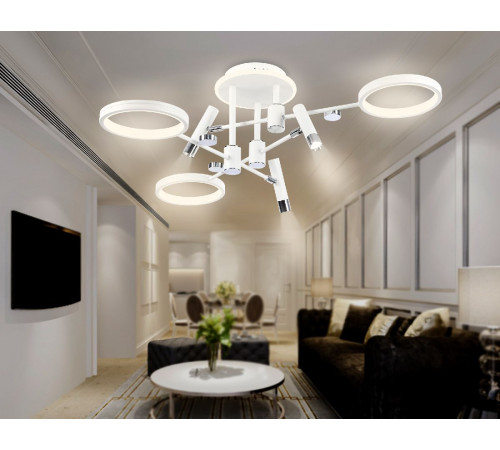Потолочная люстра Ambrella Light Comfort LineTech FL51646 Потолочная люстра Ambrella Light Comfort LineTech FL51646