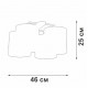 Потолочная люстра Vitaluce V28820-1/4PL