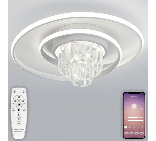 Потолочная люстра Natali Kovaltseva Crystal LED LAMPS 81115/1C Потолочная люстра Natali Kovaltseva Crystal LED LAMPS 81115/1C