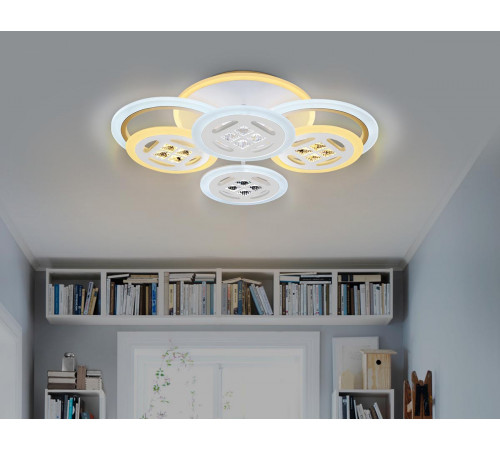 Потолочная светодиодная люстра Ambrella Light Acrylica Ice FA2951