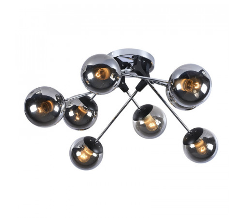 Потолочная люстра Seven Fires Grozotto SF3311/8C-MBK-CR Потолочная люстра Seven Fires Grozotto SF3311/8C-MBK-CR