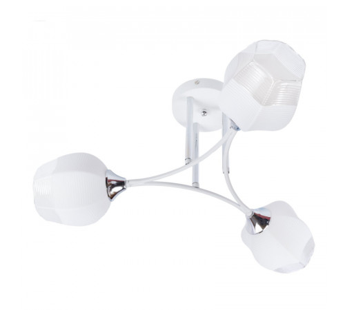 Потолочная люстра IMEX MD.4881-3-S WH+CH Потолочная люстра IMEX MD.4881-3-S WH+CH