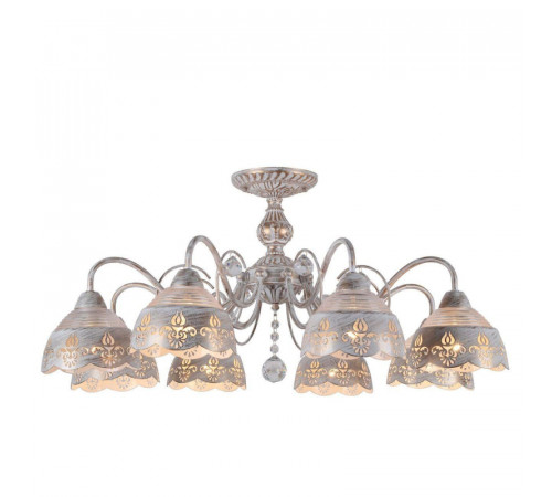 Потолочная люстра Arte Lamp Sicilia A9106PL-8WG Потолочная люстра Arte Lamp Sicilia A9106PL-8WG